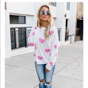 Heart sweater